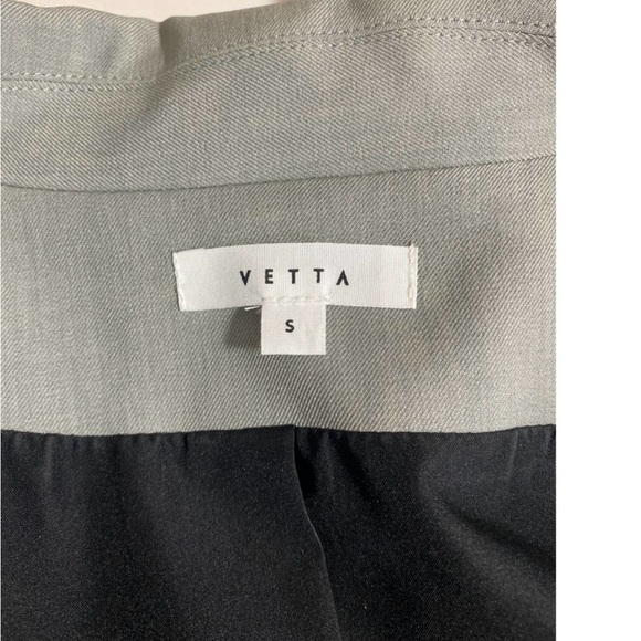 Vetta the belted blazer dress grey multi way sleeveless jacket Like New - Picture 8 of 9